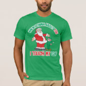 T-shirt Quand je me pense à vous touchez mon Elf (Devant)
