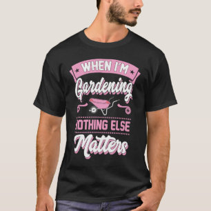 T-shirt Quand je ne fais rien d'autre, ça compte