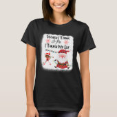 T-shirt Quand Je Pense À Toi, Je Touche Mon Elfe Drôle, Dr (Devant)