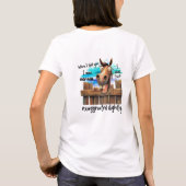 T-shirt Quand je t'ai dit que j'étais normal, о (Dos)