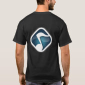 T-shirt quand la musique est puissance d'endxmms du PC (Dos)
