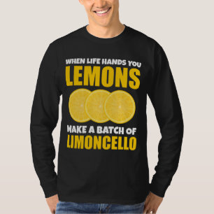 T-shirt Quand La Vie Met Les Citrons Font Du Lot Limoncell