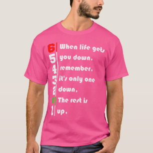 T-shirt Quand La Vie T'Attrapera. Moto 1N23456