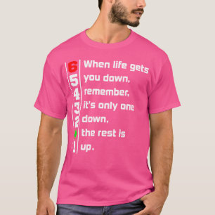 T-shirt Quand La Vie T'Attrapera. Moto 1N23456