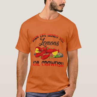 T-shirt Quand la vie vous donne citrons ébullition langous