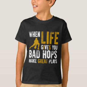T-shirt Quand la vie vous donne de mauvais houblons, faite