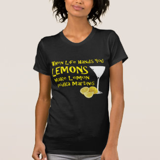 T-shirt Quand la vie vous donne des citrons faire citron V
