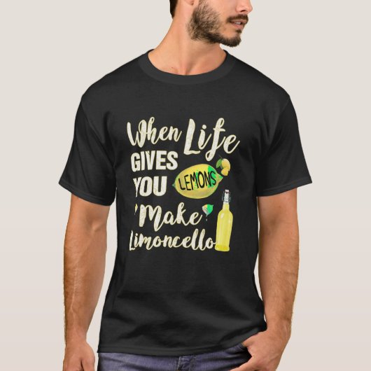 T-shirt Quand La Vie Vous Donne Des Citrons Font Du Limonc (Devant)