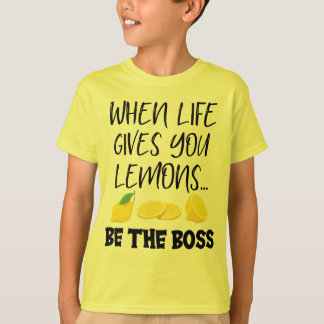 T-shirt Quand La Vie Vous Donne Des Citrons Soyez Le Patro