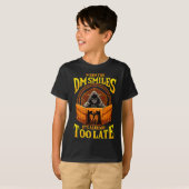 T-shirt Quand le DM sourit, c'est déjà trop tard RPG Table (Devant entier)