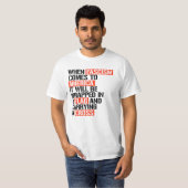 T-shirt Quand le fascisme arrive en Amérique (Devant entier)