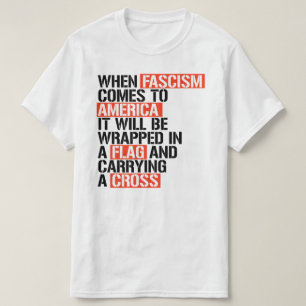 T-SHIRT QUAND LE FASCISME VIENT EN AMÉRIQUE