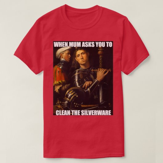 T-shirt Quand Maman Vous Demande (Design devant)