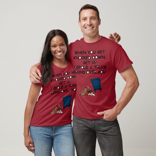 T-shirt Quand On Te Bat (Unisexe)