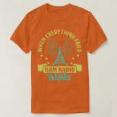 T-shirt Quand tout échoue, Ham Radio fonctionne (Design devant)
