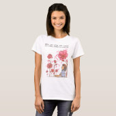 T-shirt "Quand tu brilles, tu rappelles que chaque femme p (Devant entier)