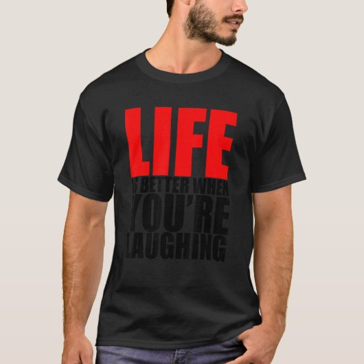 T-shirt Quand tu rires (Devant)