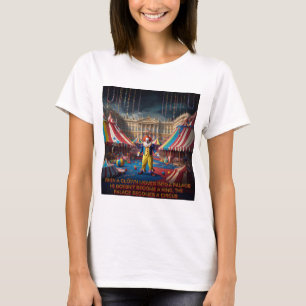 T-shirt Quand Un Clown Se Déplace Dans Un Palais...