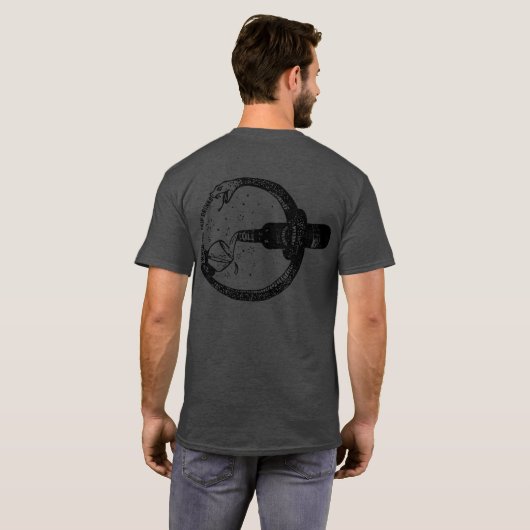 T-shirt Quand un FAIP boit (Dos entier)