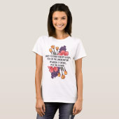 T-shirt Quand une fleur ne fleurit pas Neurodiversity Spec (Devant entier)