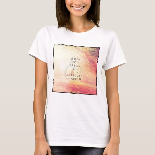 T-shirt Quand vous rêvez (Devant)