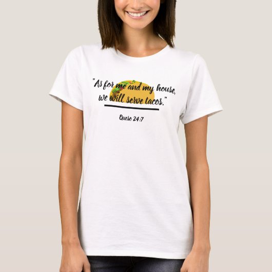 T-shirt Quant à moi et à ma Chambre, nous servirons la (Devant)