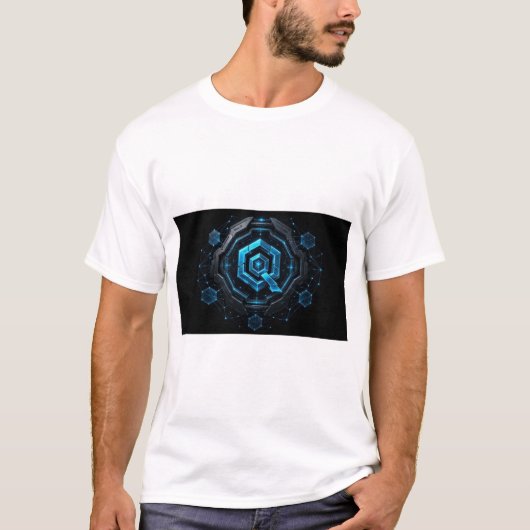 T-shirt Quant Overledger Circuit Hex Tee (Devant)