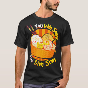 T-shirt Quantité De Nourriture Chinoise Dim Sum Pour Les P