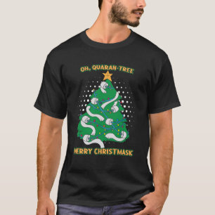 T-shirt Quantree Toilette Papier de Noël Arbre de Noël