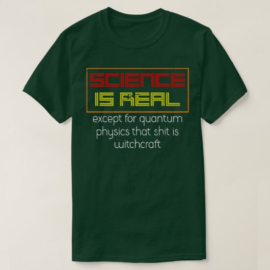 T-shirt Quantum Physics (Design devant)