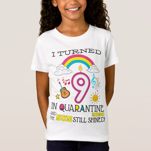 T-Shirt Quarantaine 9e anniversaire 2020 (Devant)