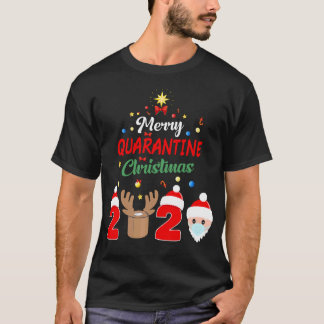 T-shirt Quarantaine Noël 2020, Joyeux Pajamas de Noël