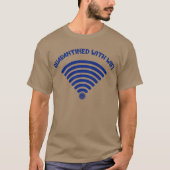 T-SHIRT QUARANTÉ AVEC WIFI (Devant)