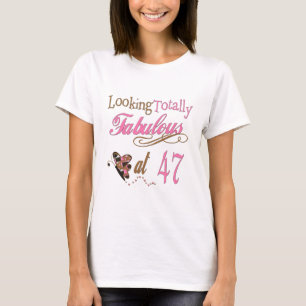 T-shirt quarante-septième Cadeaux de fête d'anniversaire