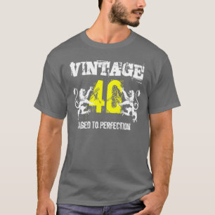 T-shirt quarantième Anniversaire