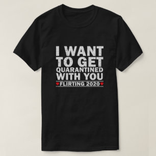 T-shirt Quarantine Romance sur Lockdown