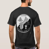 T-SHIRT QUART D'ÉTAT DE LA GUAM (Dos)