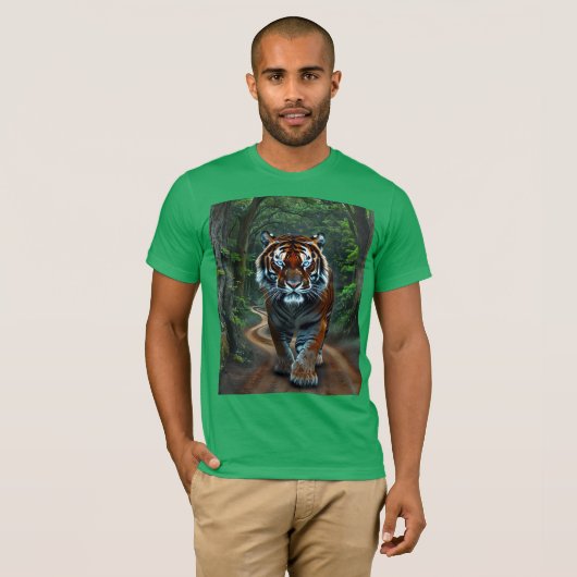 T-shirt Quartier convivial Tiger (Devant entier)