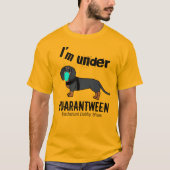 T-shirt Quartier de Dachshund Ween (Devant)