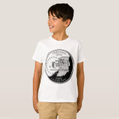 T-shirt Quartier d'état de Indiana Reverse Side Faux (Devant entier)