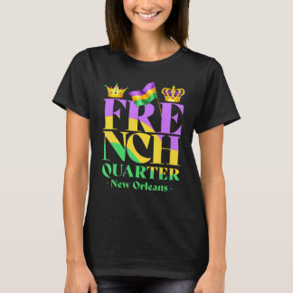 T-shirt Quartier français Nouvelle-Orléans Louisiane Vinta