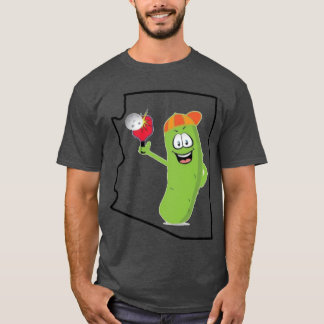 T-shirt Quartier général d'hiver de Pickleball Arizona pou