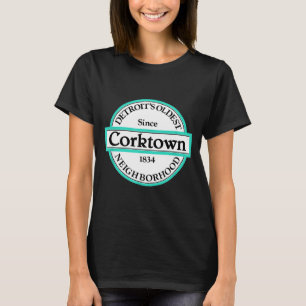 T-shirt quartier historique de Detroit Corktown Me