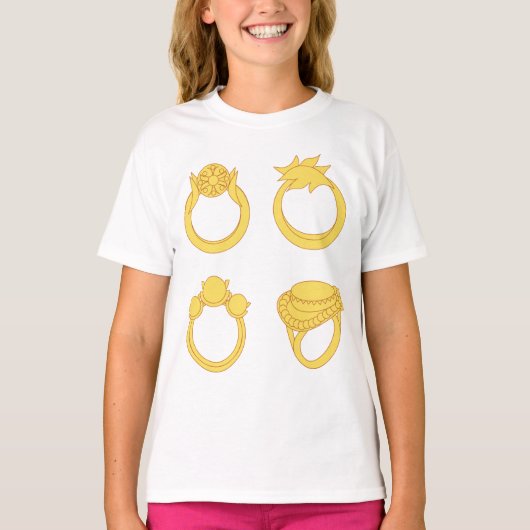 T-shirt Quatre cercles (Devant)