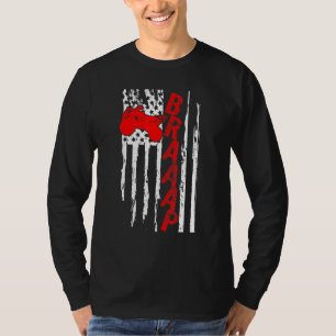T-shirt Quatre Chasseurs De Roue Tous Terrain Atv Retro Us