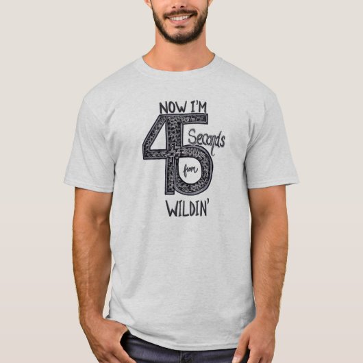 T-shirt Quatre cinq secondes (Devant)