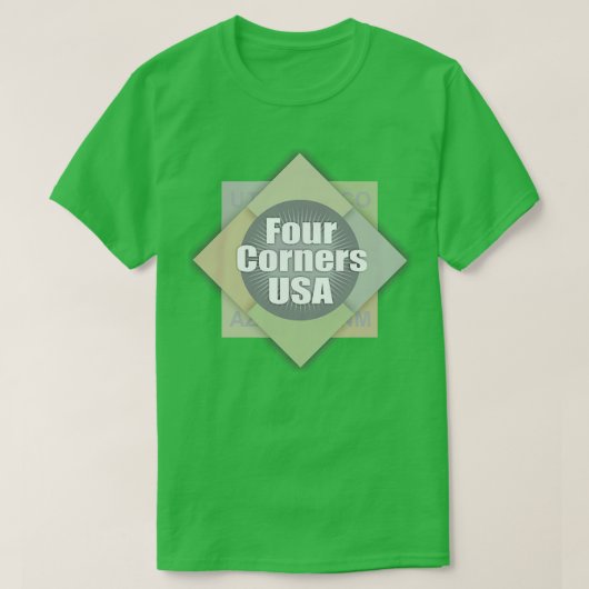 T-shirt Quatre coins (Design devant)