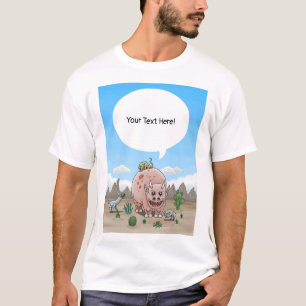 T-shirt Quatre dinosaures fantastiques
