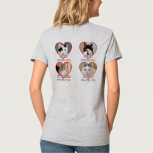 T-shirt Quatre la pièce en t ouvrière - Felix, Jackie,