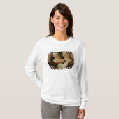T-shirt Quatre personnes riant de la vue d'un chat (Devant entier)